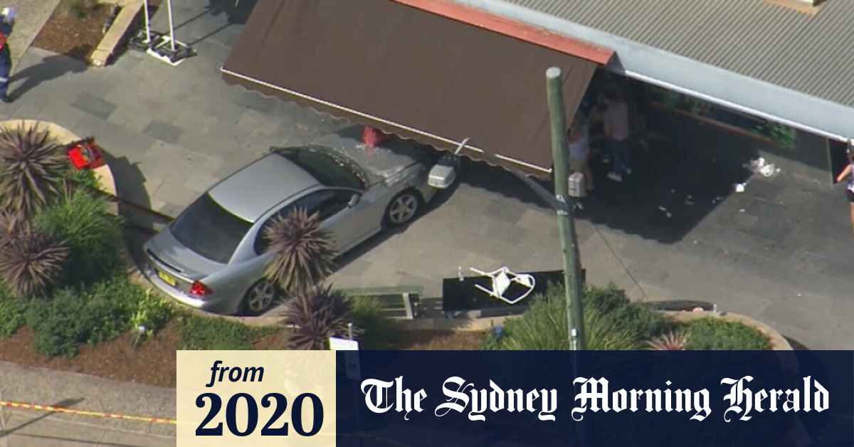 North Epping crash One dead after car drives into Sydney cafe